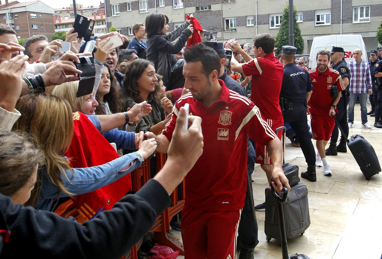 Asturias, locura por &#039;la Roja&#039;