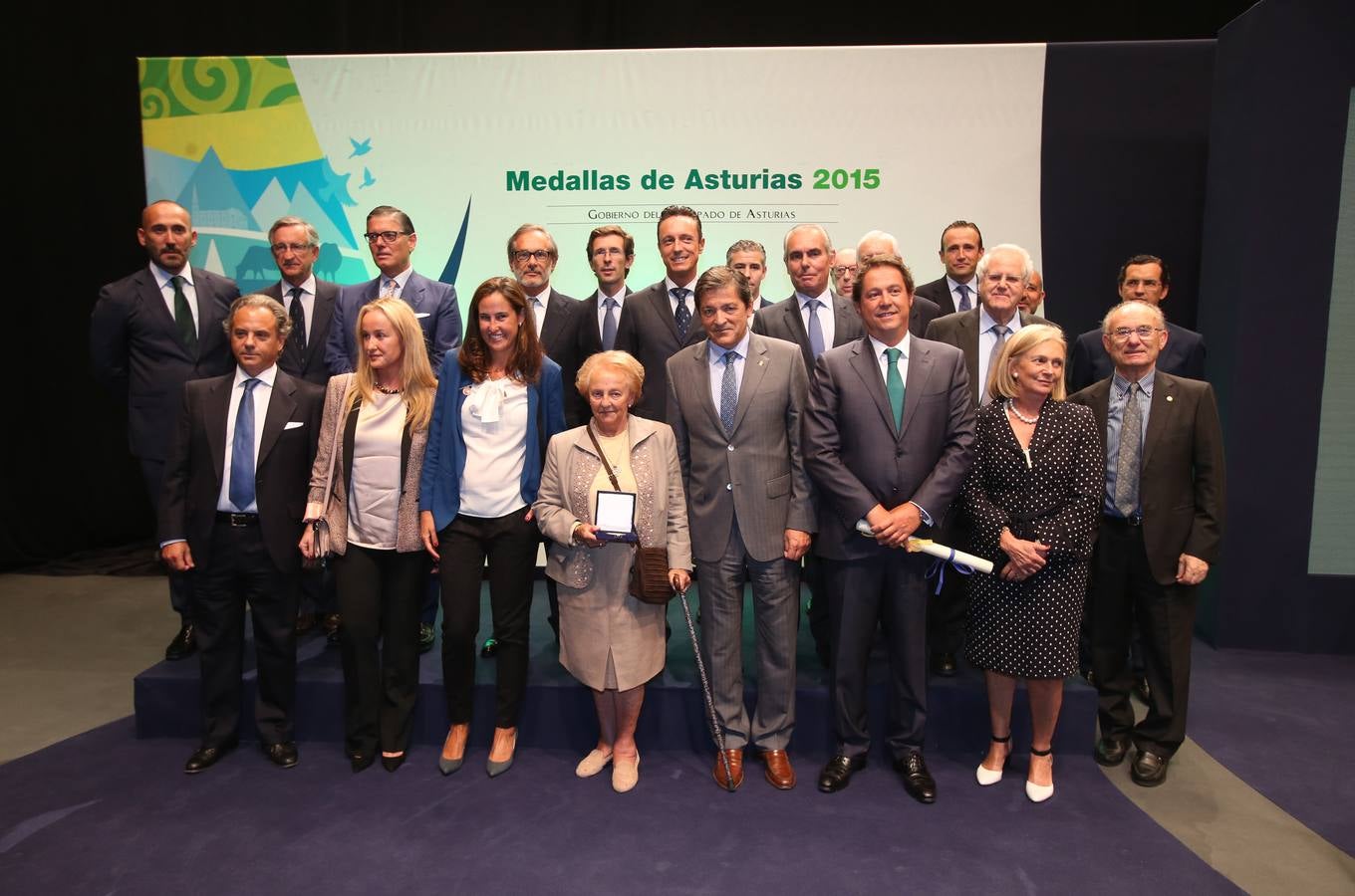 Entrega de las Medallas de Asturias 2015