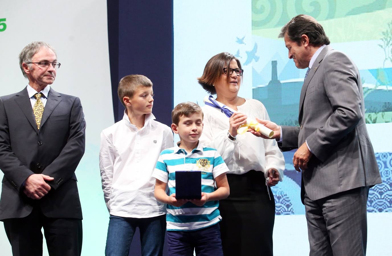 Entrega de las Medallas de Asturias 2015