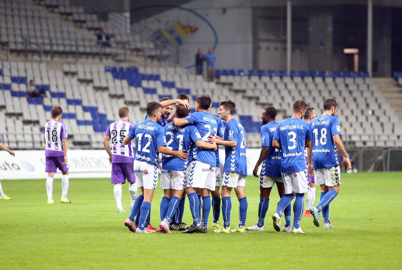 Partido de Copa del Rey: Real Oviedo 2 - 1 Valladolid