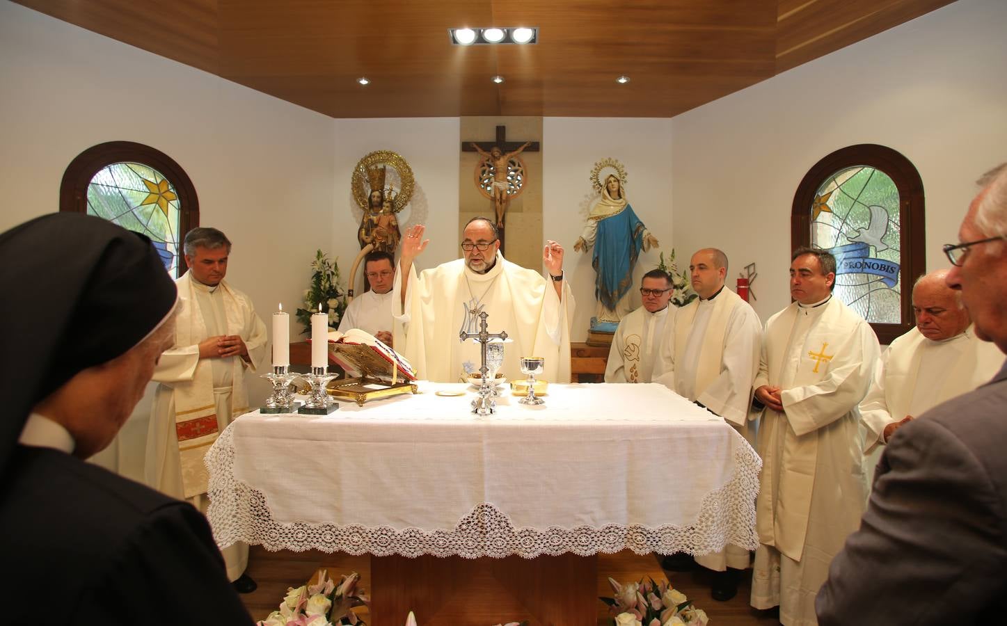 La Guía presume de nueva capilla