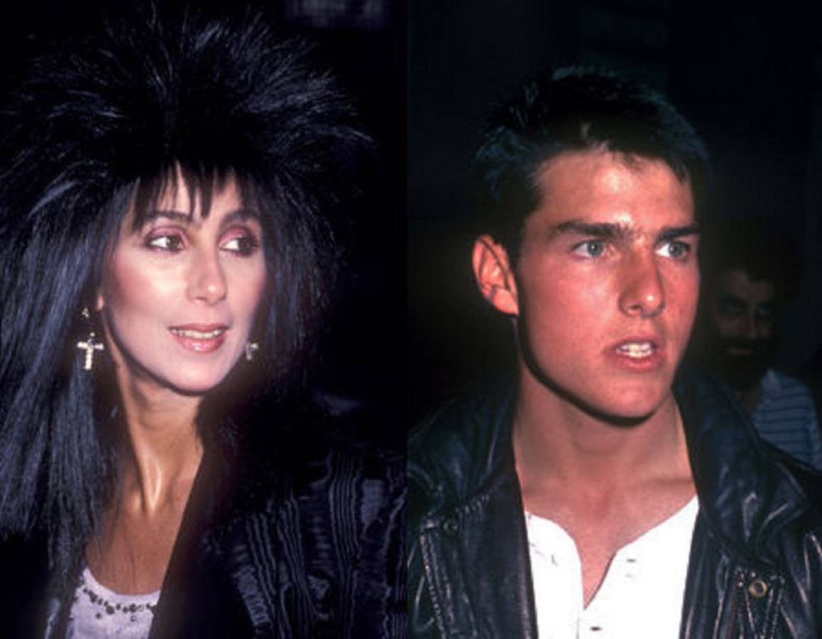 Cher quiso poner un jovenzuelo en su vida y se fijó en Tom Cruise a principios de los 80. Solo dos décadas después reconocieron el romance.