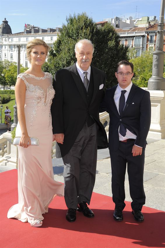 Boda del hijo mayor de Vicente del Bosque