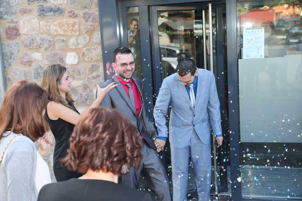 Cabrales acoge su primera boda gay