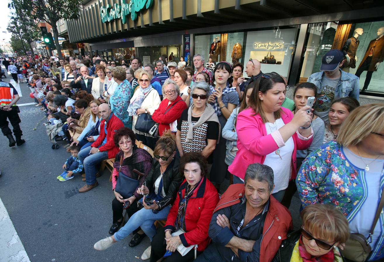 Desfile del Día de América en Aturias