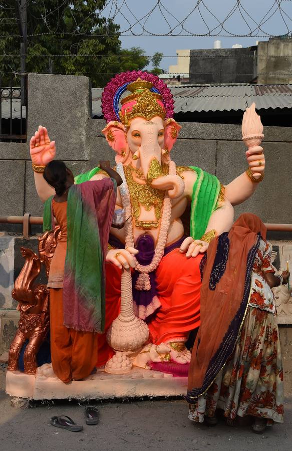 Festival en honor a Ganesha