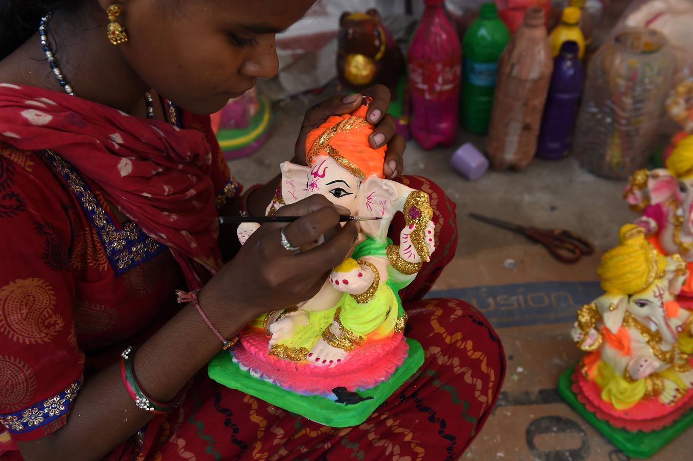 Festival en honor a Ganesha