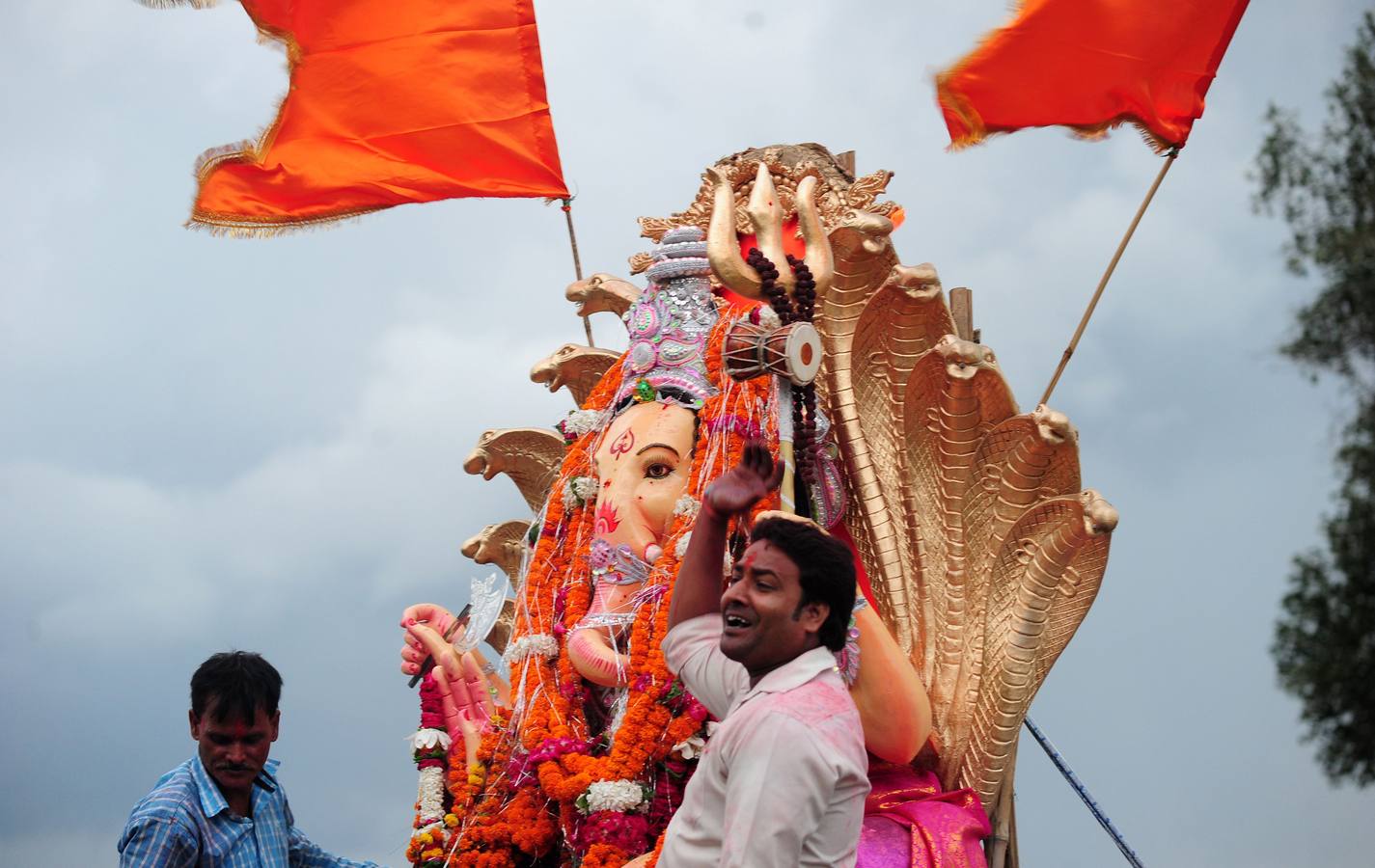 Festival en honor a Ganesha