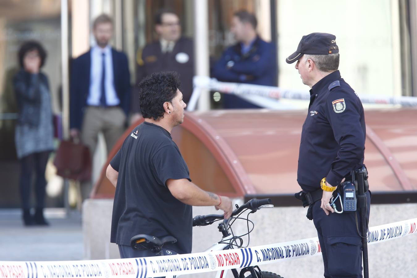 Aviso de bomba en el Palacio de Justicia gijonés