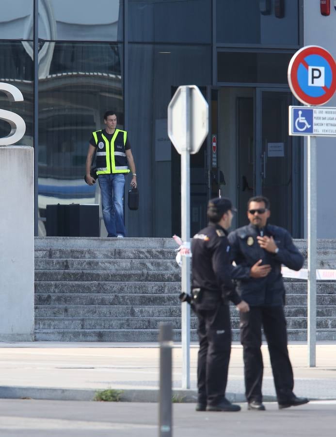 Aviso de bomba en el Palacio de Justicia gijonés