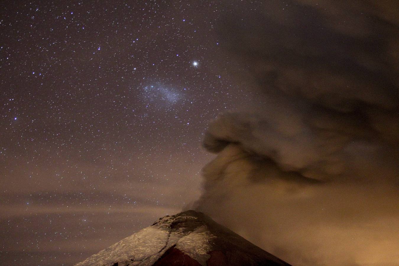 El volcán Cotopaxi