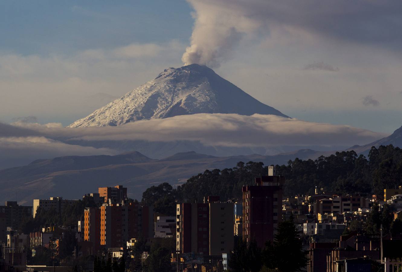 El volcán Cotopaxi