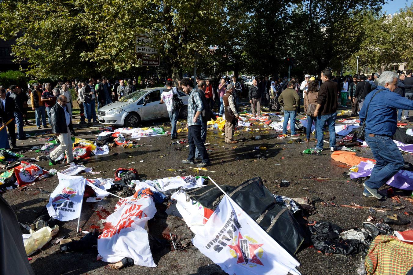 Doble explosión mortal en Ankara