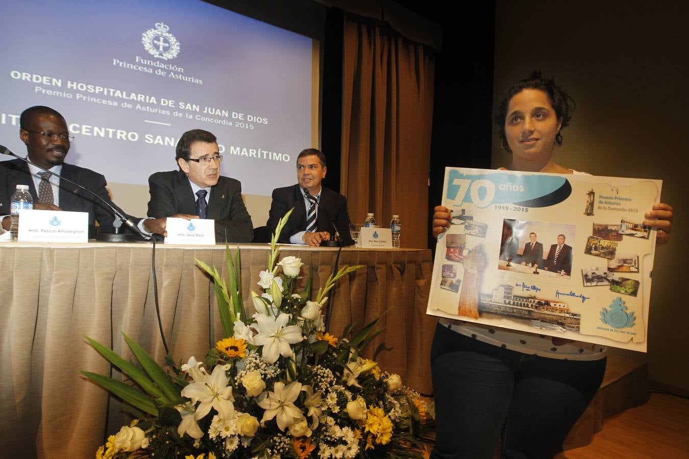 Premios Princesa: la Orden de San Juan de Dios visita el Sanatorio Marítimo de Gijón