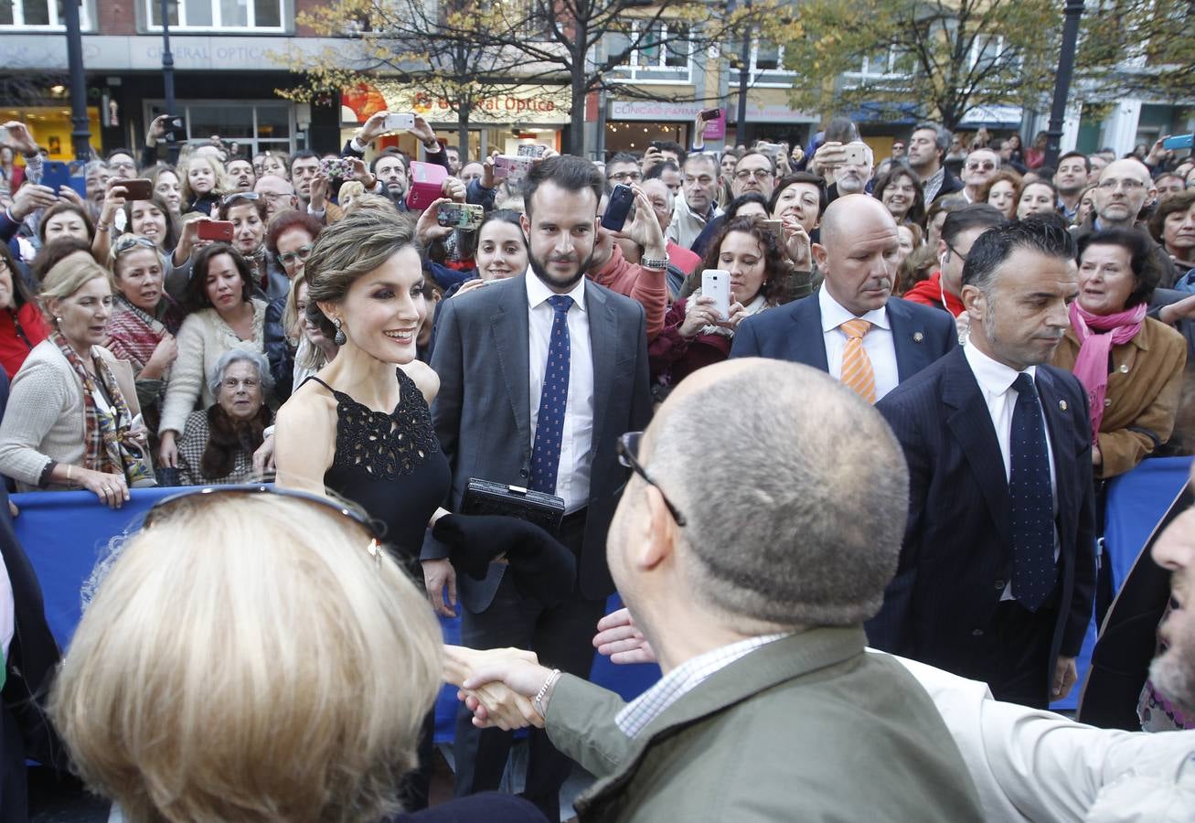 Premios Princesa de Asturias. La Reina y Coppola, ovacionados en Gijón