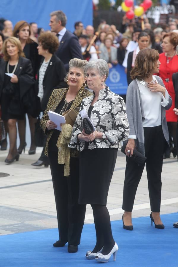 Premios Princesa de Asturias. Alfombra azul