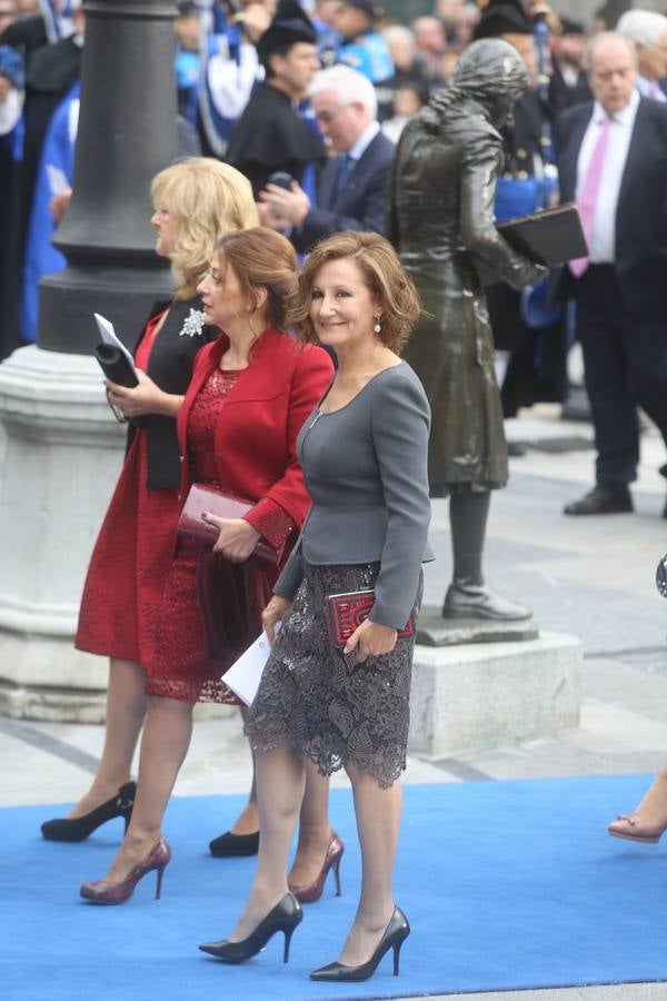 Premios Princesa de Asturias. Alfombra azul