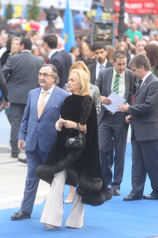 Premios Princesa de Asturias. Alfombra azul