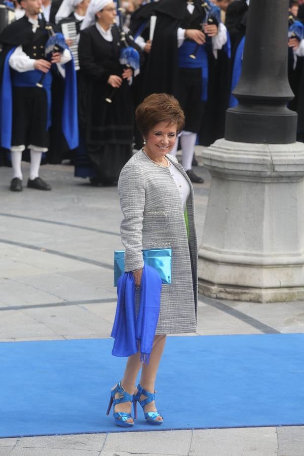 Premios Princesa de Asturias. Alfombra azul