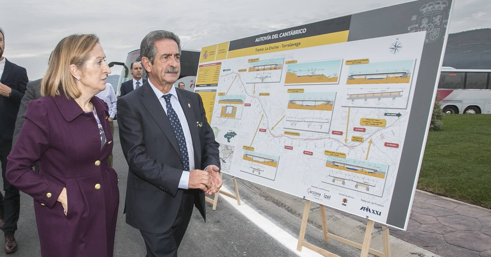 Inauguración de la autovía Solares-Torrelavega