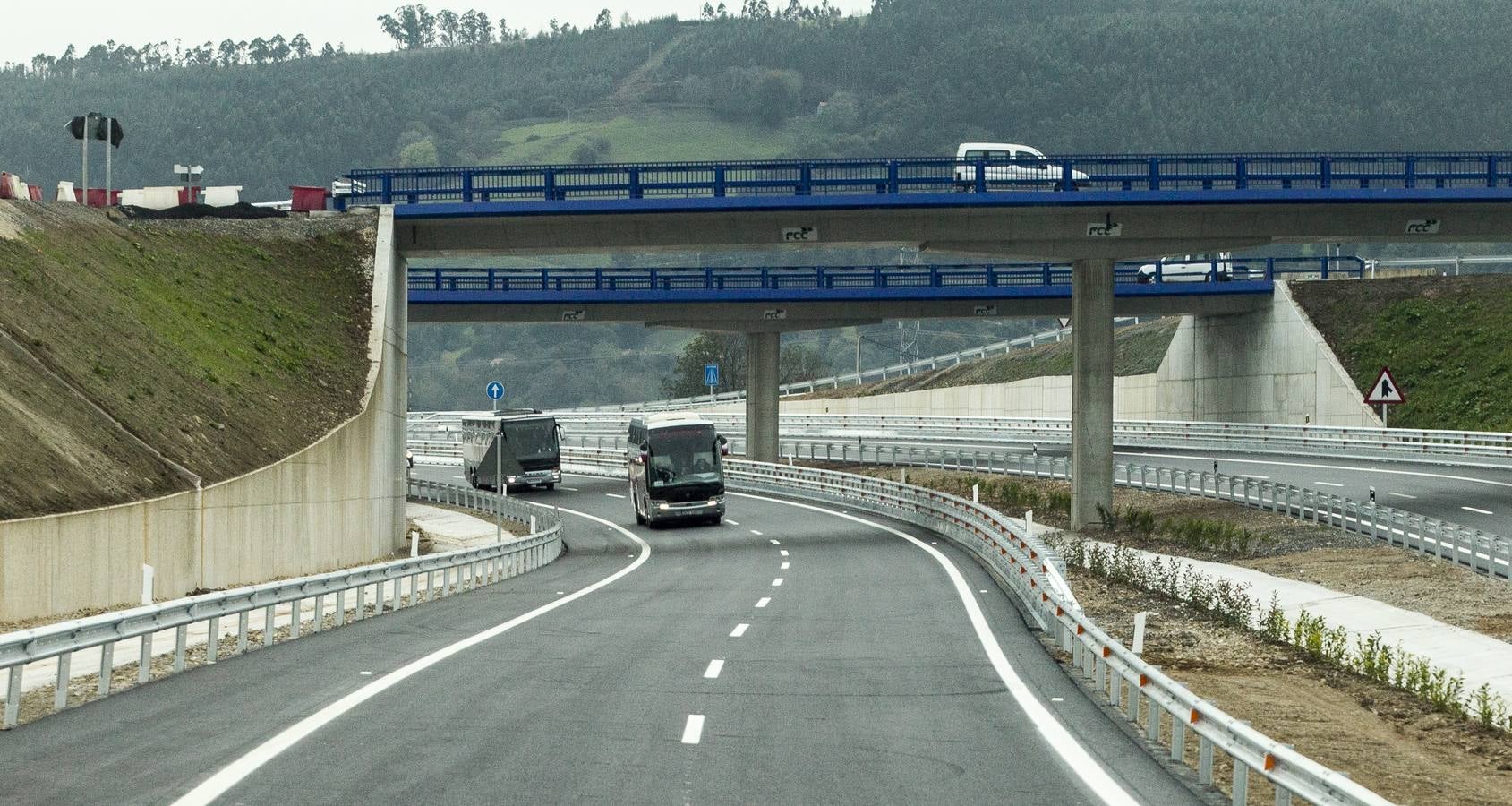 Inauguración de la autovía Solares-Torrelavega