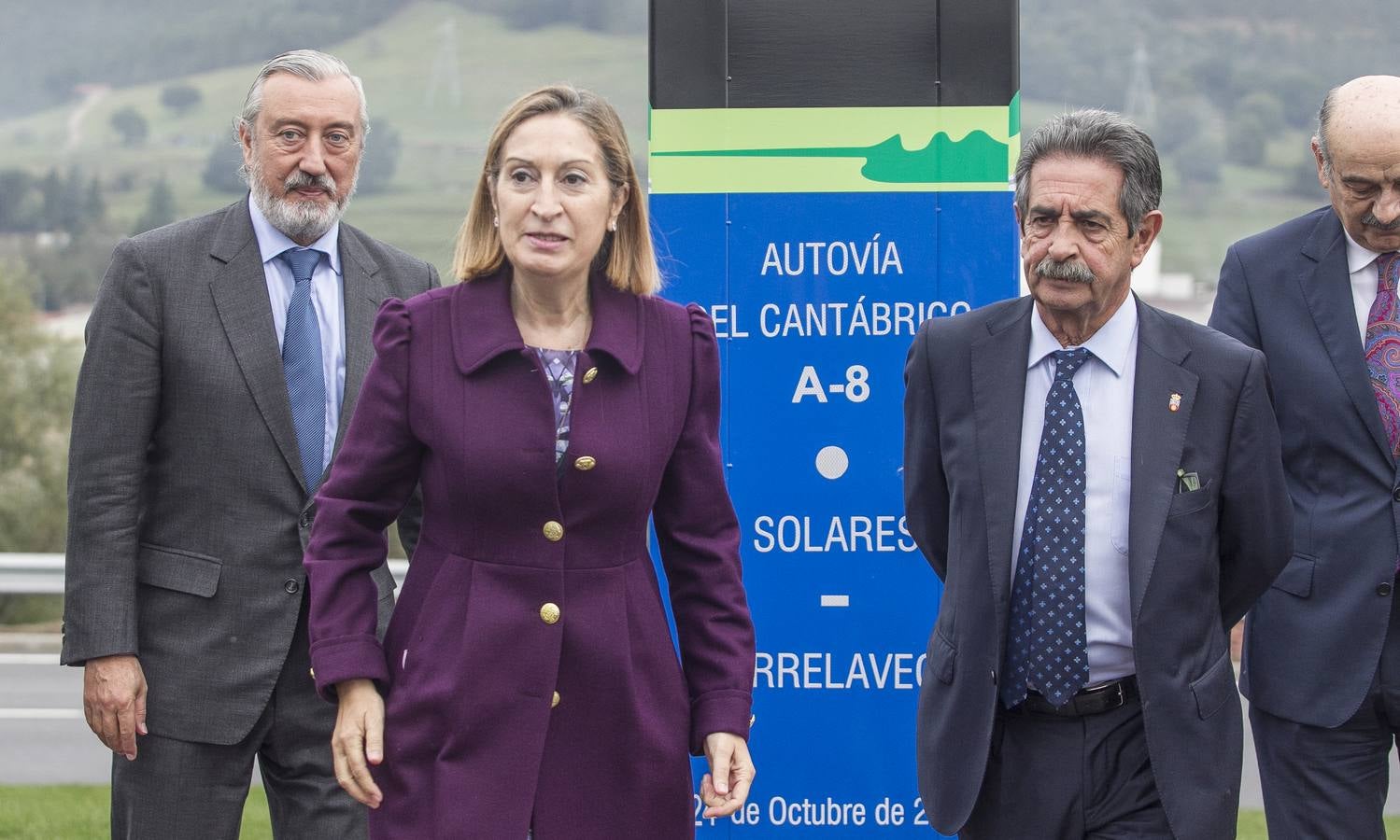 Inauguración de la autovía Solares-Torrelavega