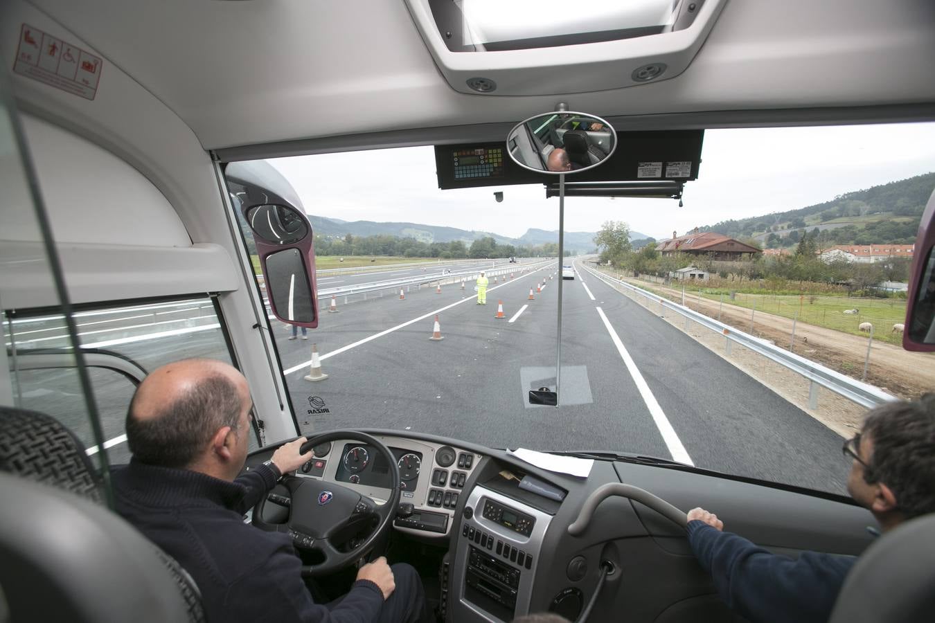 Inauguración de la autovía Solares-Torrelavega