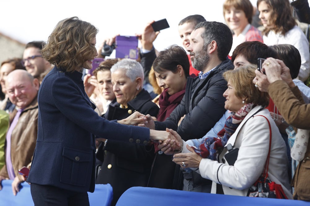 Premios Princesa | Los Reyes visitan Colombres