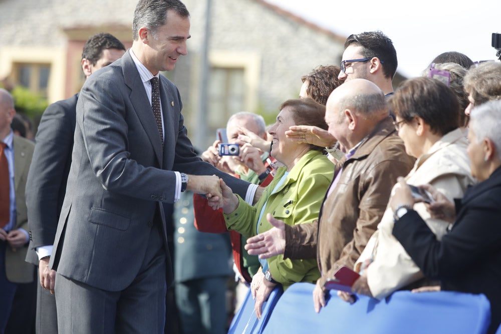 Premios Princesa | Los Reyes visitan Colombres
