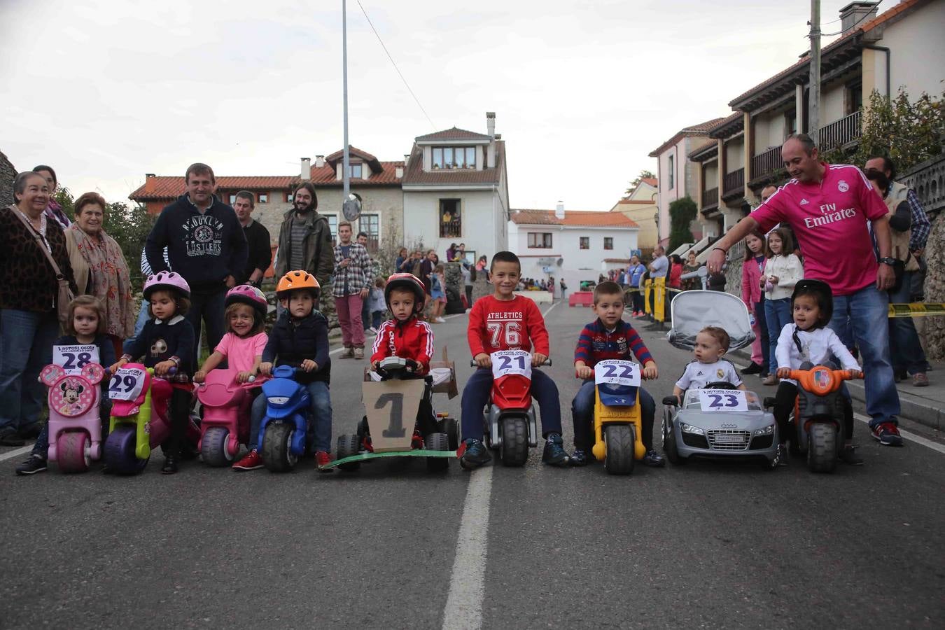 Una veintena de &#039;bólidos&#039; a la carrera