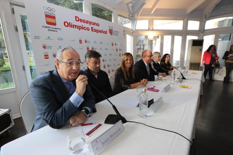 Desayuno olímpico en Avilés