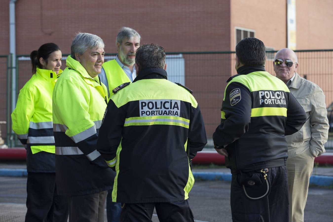 Simulacro de emergencias en el puerto de El Musel