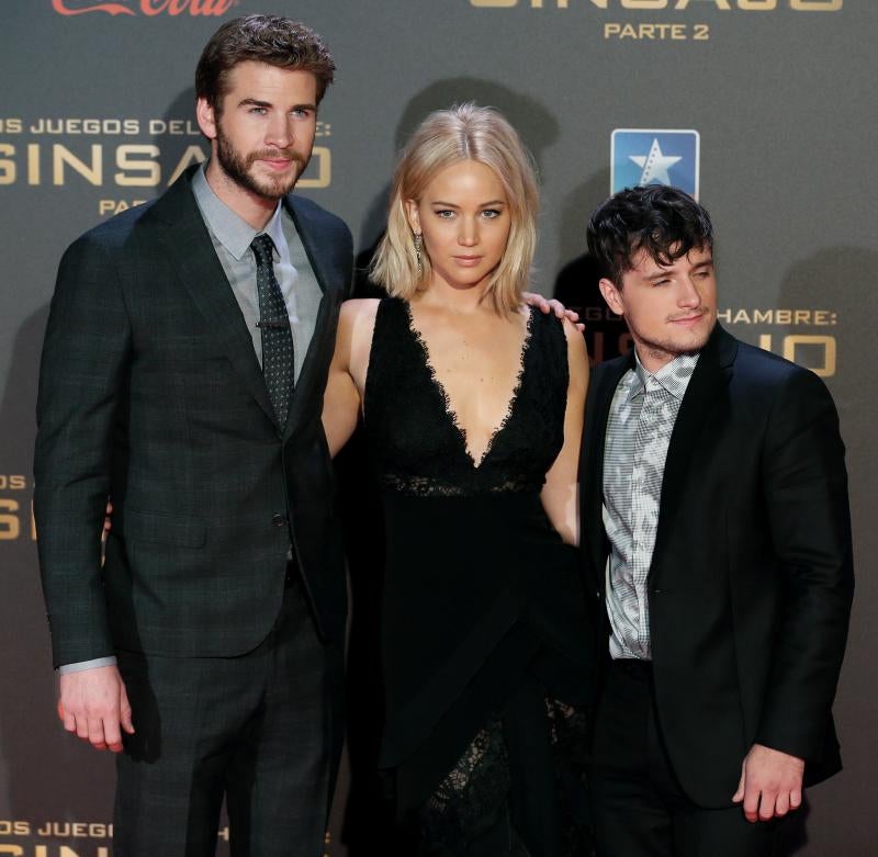 Jennifer Lawrence, en la alfombra roja del estreno de &#039;Sinsajo, parte 2&#039; en Madrid