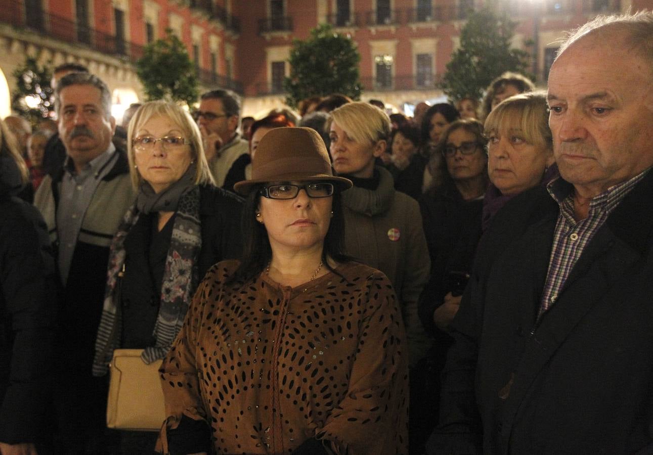 Manifestación en Gijón contra los atentados de París