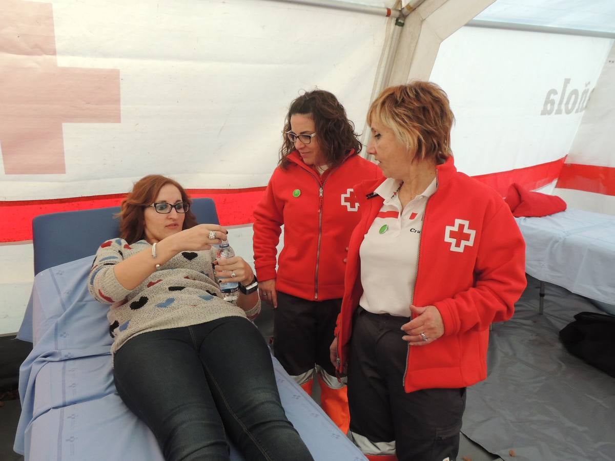 Simulacro de emergencias ante catástrofes en Tineo