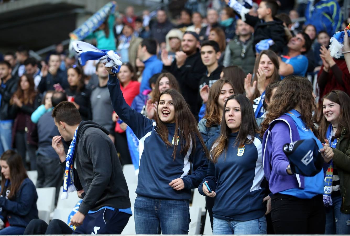 La victoria del Real Oviedo ante el Nástic, en imágenes