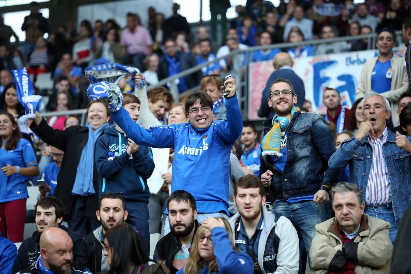 La victoria del Real Oviedo ante el Nástic, en imágenes