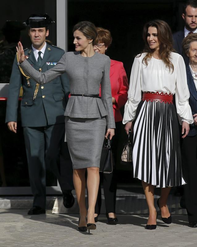 Letizia y Rania: duelo de estilos