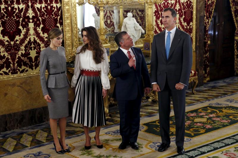 Letizia y Rania: duelo de estilos