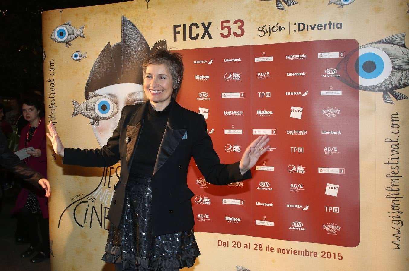 El &#039;photocall&#039; del Festival Internacional de Cine de Gijón