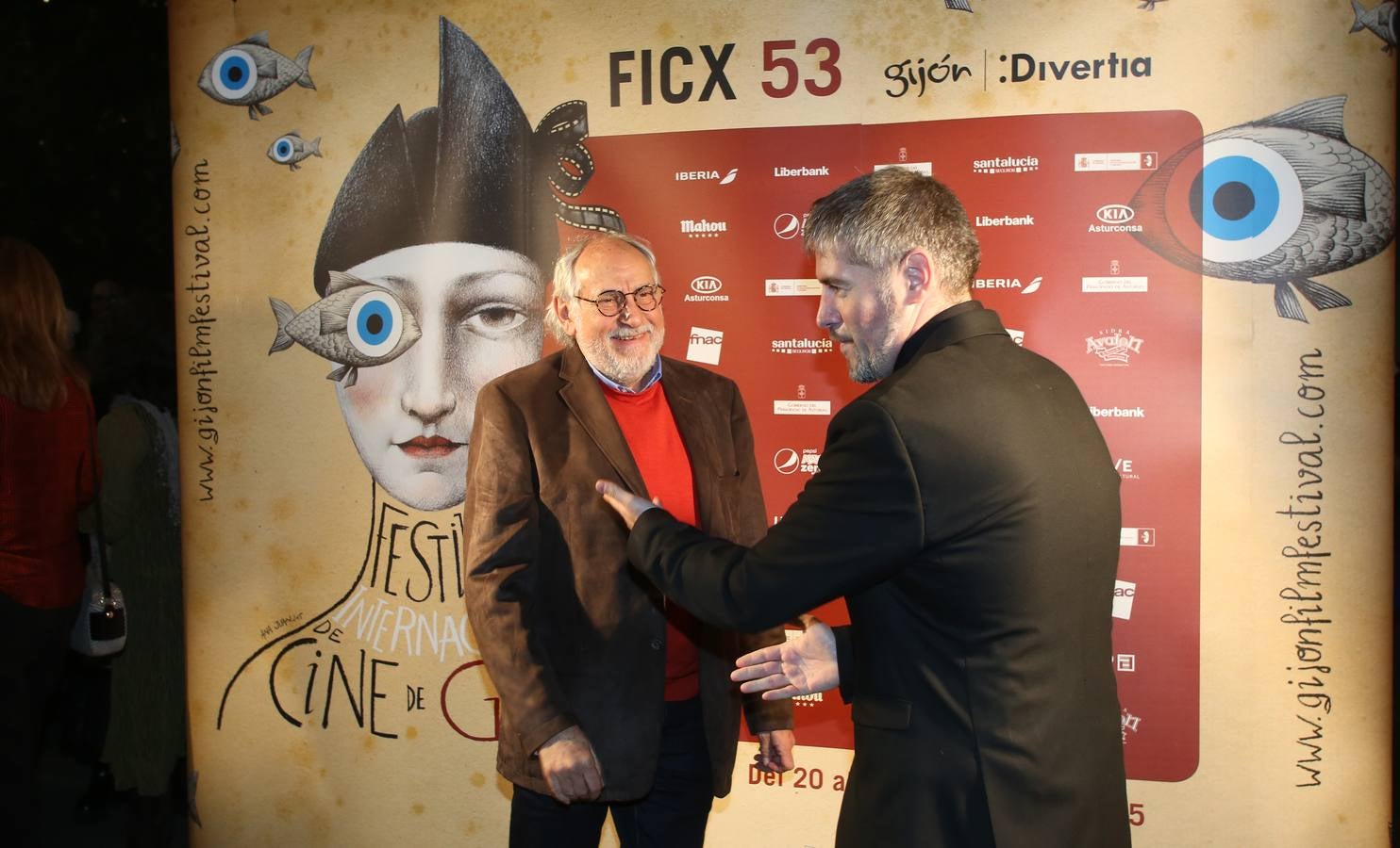 El &#039;photocall&#039; del Festival Internacional de Cine de Gijón