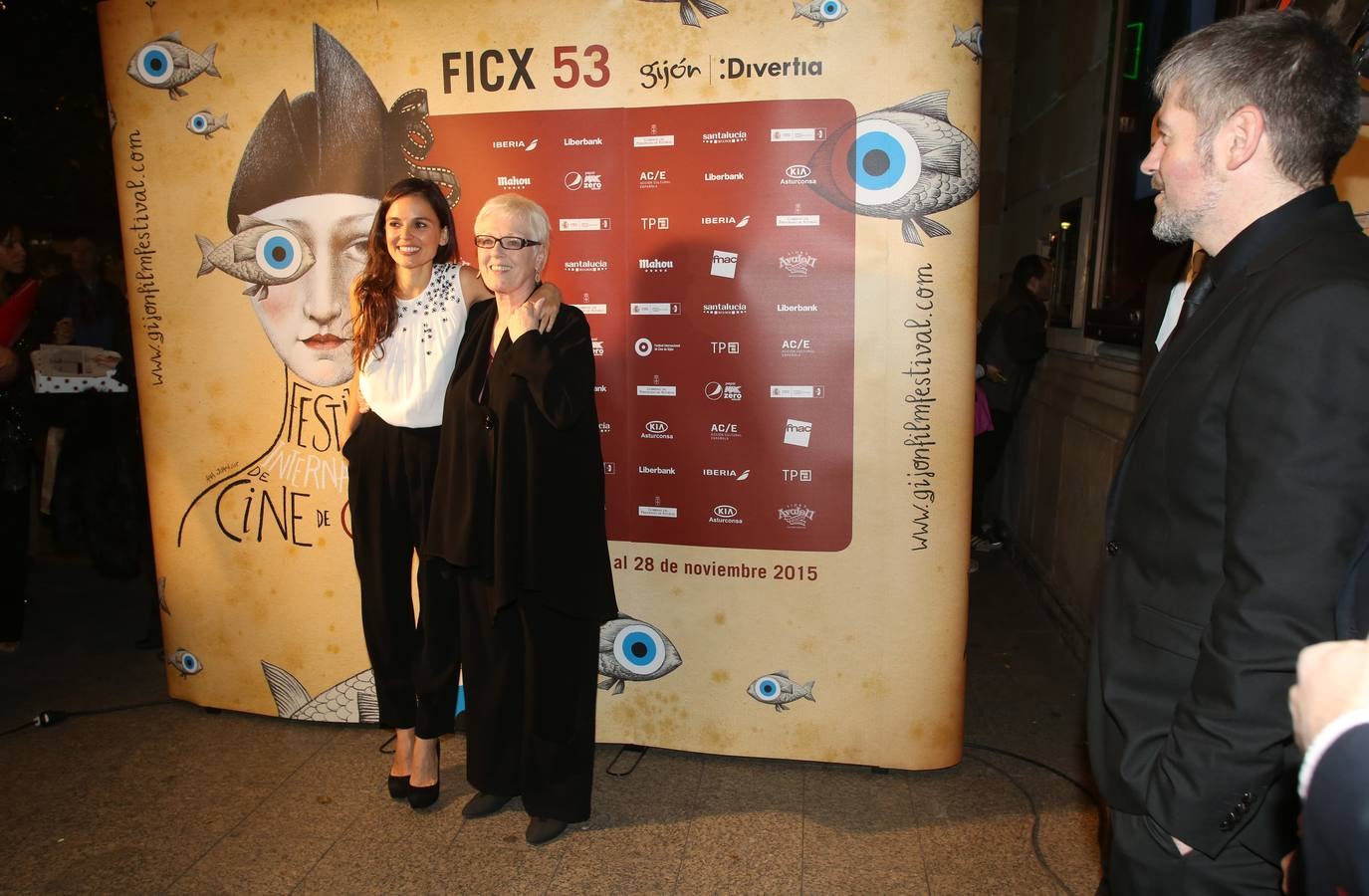 El &#039;photocall&#039; del Festival Internacional de Cine de Gijón