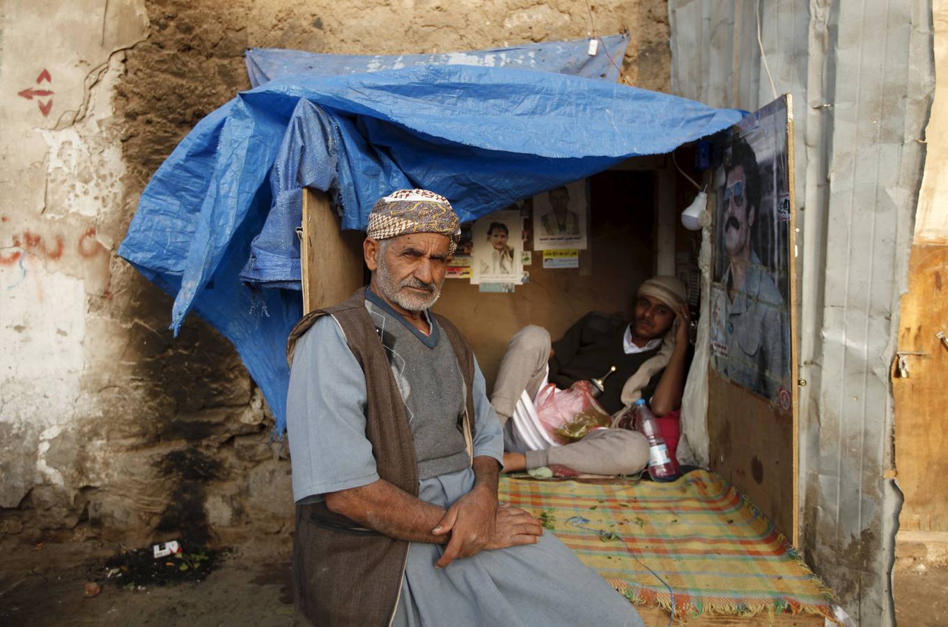 Saná, la devastada capital de Yemen