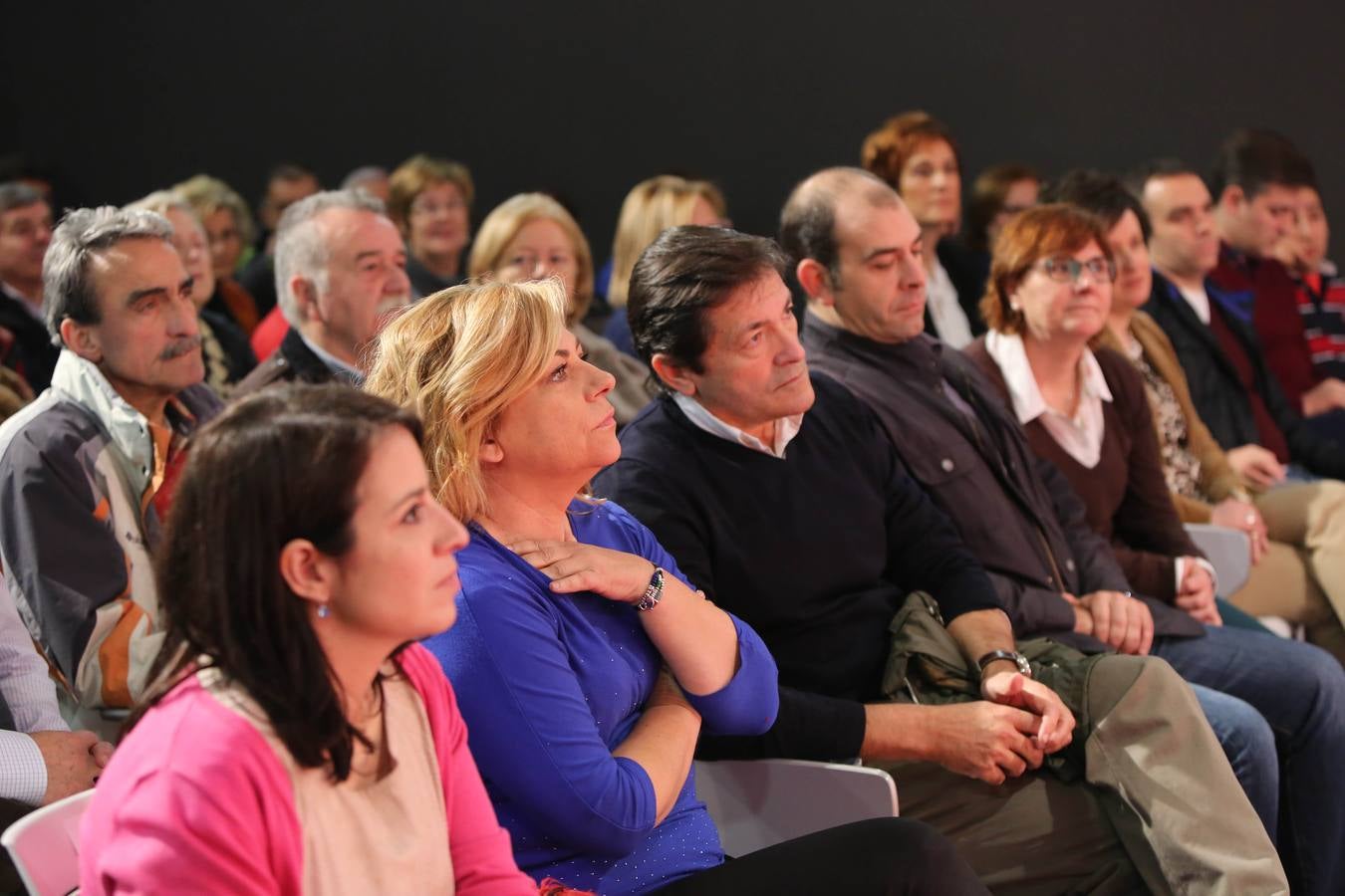 Elena Valenciano, en el mitin del PSOE en Avilés