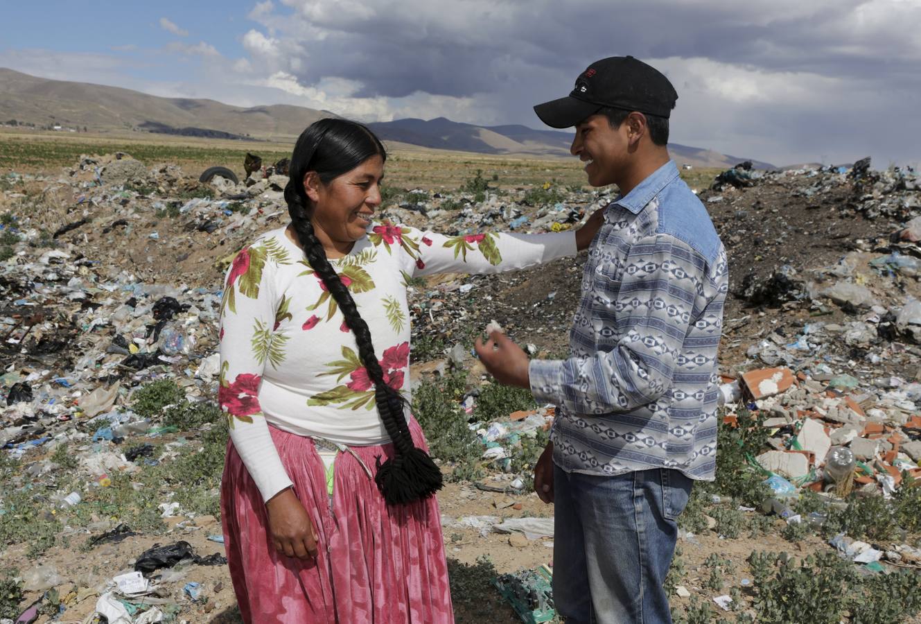 Esteban Quispe, el joven boliviano que quiere revolucionar la agricultura con un robot hecho de piezas recicladas