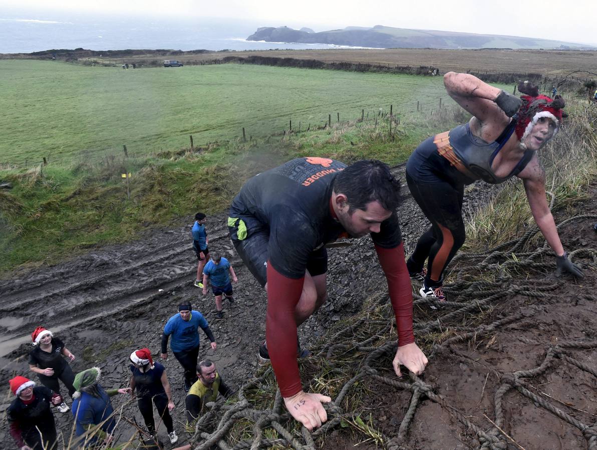 Christmas Really Wild Mud Run, la carrera más dura de la Navidad