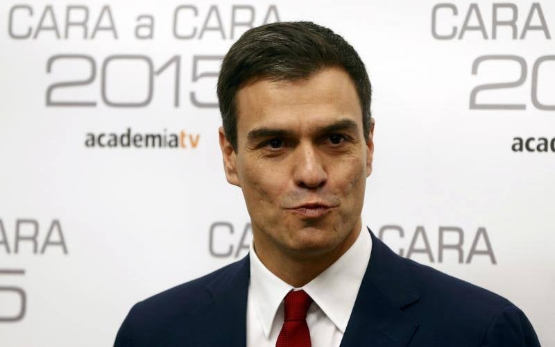 Las mejores imágenes del &#039;Cara a Cara&#039; entre Mariano Rajoy y Pedro Sánchez