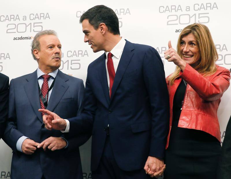 Las mejores imágenes del &#039;Cara a Cara&#039; entre Mariano Rajoy y Pedro Sánchez