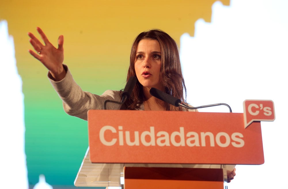 Mitin de Ciudadanos en Oviedo