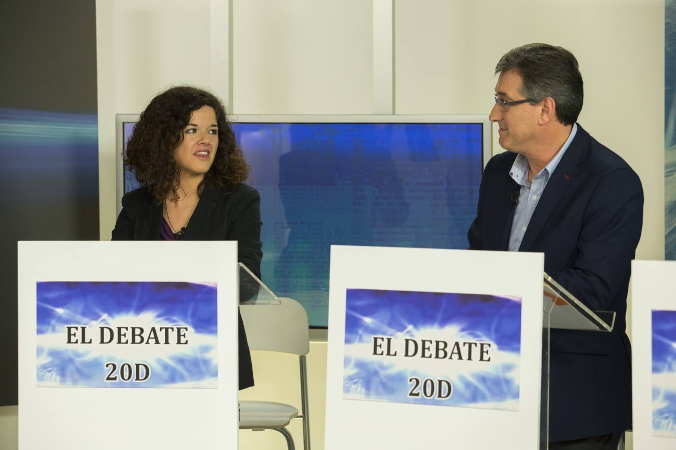 El debate de los candidatos al Congreso por Asturias, en imágenes